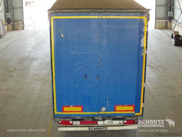 Auflieger mit Pritsche & Plane Schmitz Cargobull Curtainsider Standard