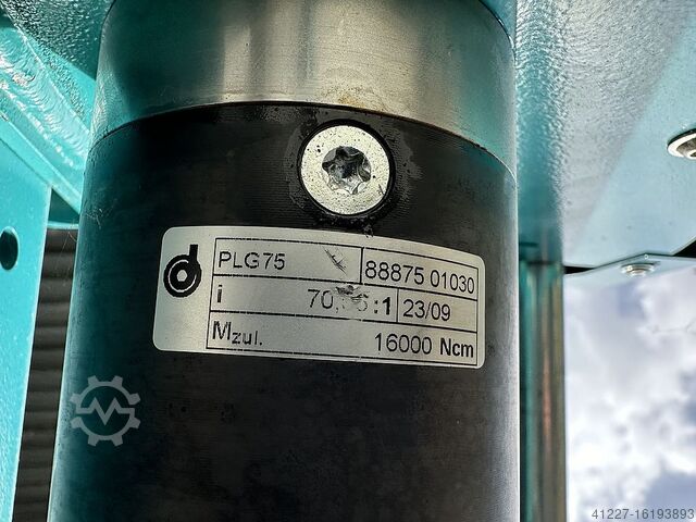 Förderband mit Führungsrollen Grenzebach ZFT 1900 x 760 mm