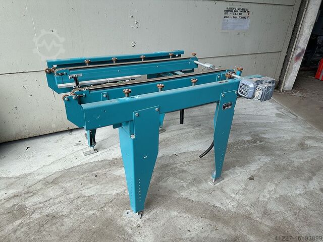 Förderband mit Führungsrollen Grenzebach ZFT 1420 x 775 mm