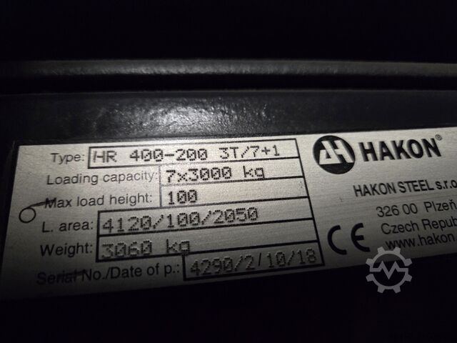 Heavy-duty shelf Hakon Steel 