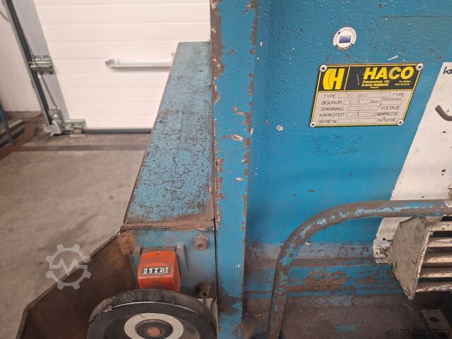 Press brake HACO TS 3012