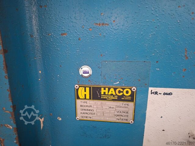 Press brake HACO TS 3012