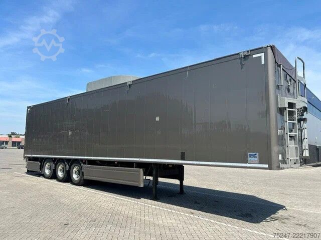 Moving floor Knapen Trailers K200 - 92m3 Liftachse 10mm Alcoa