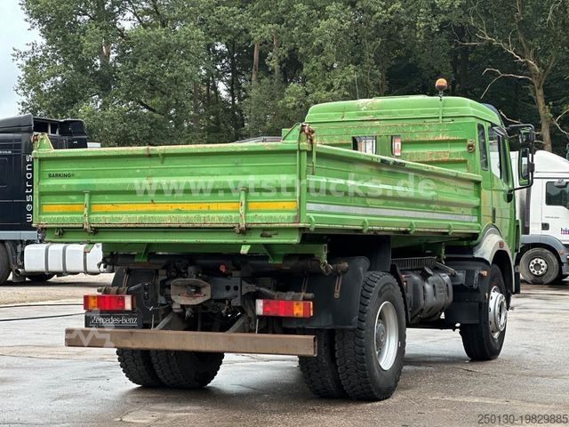 Three-sided tipper truck MERCEDES-BENZ 1831 K 4x2 Meiller-Kipper Dreiseitenkipper