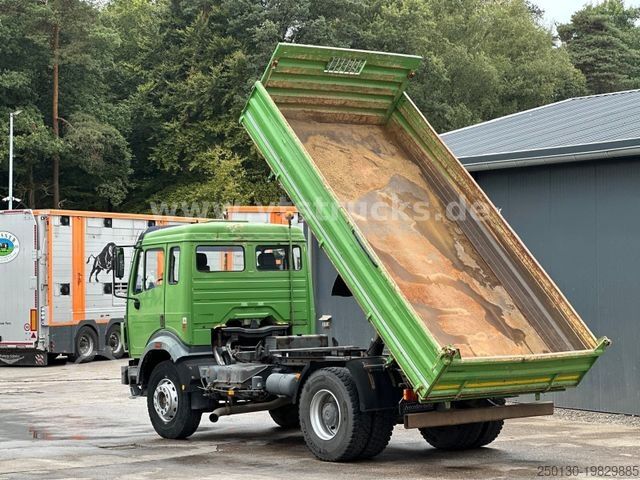 Three-sided tipper truck MERCEDES-BENZ 1831 K 4x2 Meiller-Kipper Dreiseitenkipper