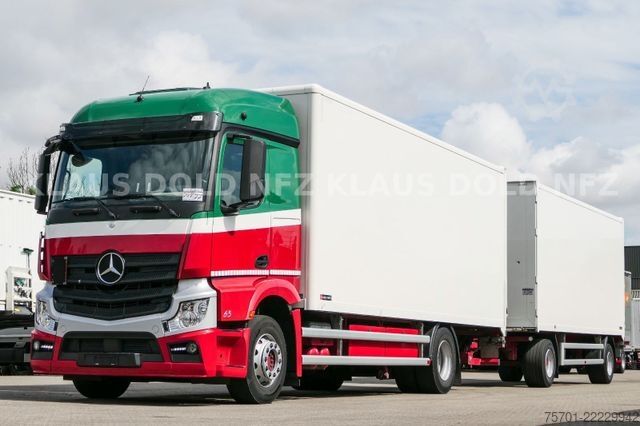 LKW mit Kofferaufbau MERCEDES-BENZ Actros 1842 Komplettzug Durchladesystem