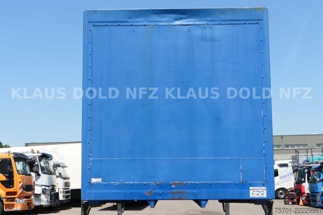 Wechselfahrgestell LKW  GRAAF BDF Koffer Wechselaufbau