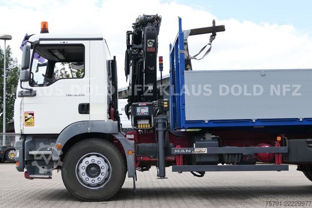 Kipper LKW MAN TGM 18.330 Kipper Kran Hiab Funk