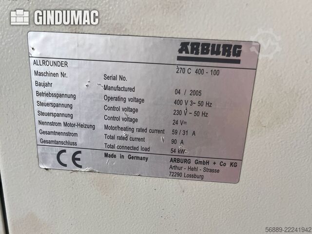 Arburg 270 C Arburg 270 C