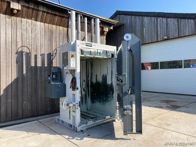 Ballenpresse, Textilpresse, Abfallmanagement HSM V-Press 1160 Plus