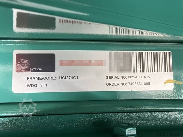 Aggregat Cummins C110D5Q - 110 kVA Generator - DPX-18509-Q