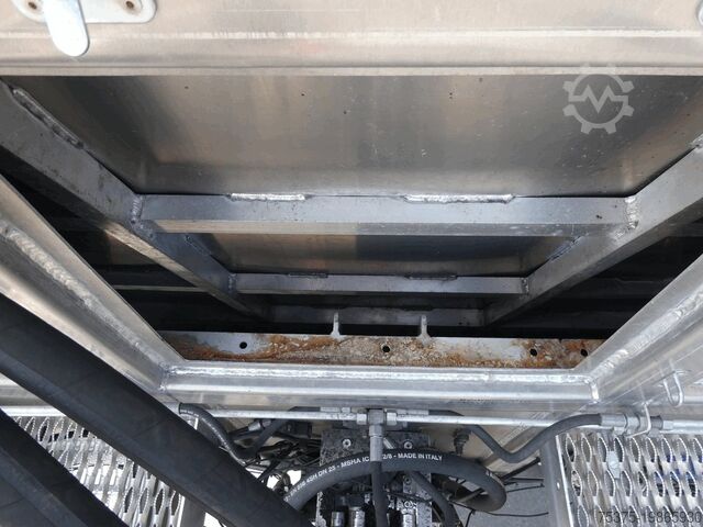Tipper semitrailer Langendorf Typ SRA52 cbmGBW 27-10,60mit Rollband