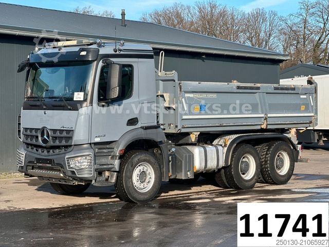 Dreiseitenkipper LKW MERCEDES-BENZ Arocs 2646K BB 6x4 Meiller-DSK Retarder