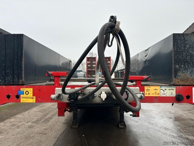 Tieflader-Sattelauflieger FAYMONVILLE STN-4U Multimax 4.Achs Tieflader Nachlaufgelenkt