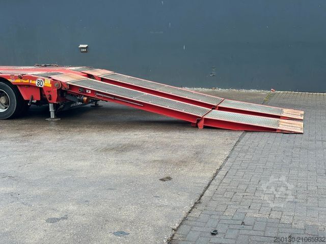 Tieflader-Sattelauflieger FAYMONVILLE STN-4U Multimax 4.Achs Tieflader Nachlaufgelenkt