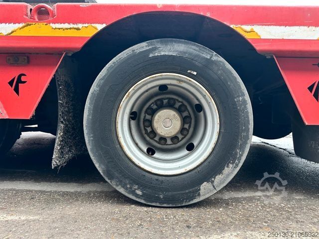 Tieflader-Sattelauflieger FAYMONVILLE STN-4U Multimax 4.Achs Tieflader Nachlaufgelenkt