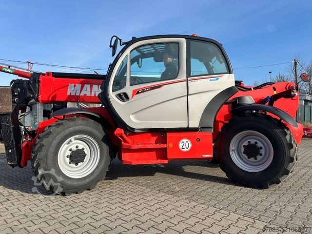 Teleskoparmstapler MANITOU MT 1440 4x4x4 / Schaufel Gabel