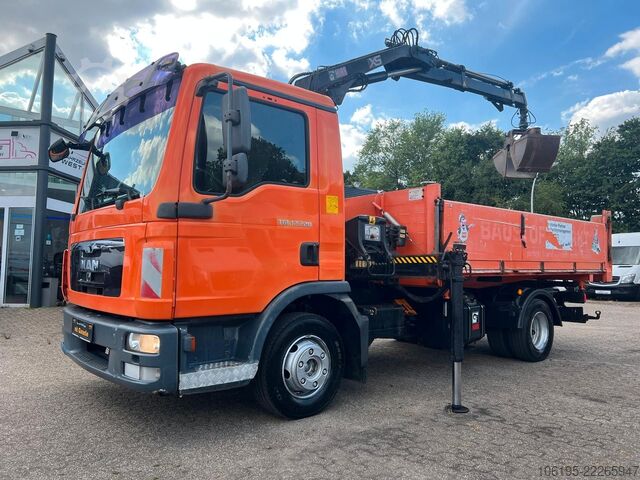 Other MAN TGL 12.220*3-Seiten KIpper+HIAB 077BS-2 DUO KRAN