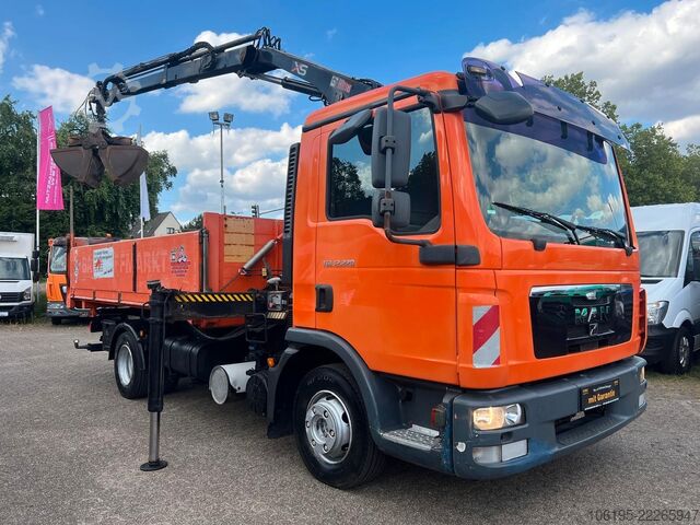 Other MAN TGL 12.220*3-Seiten KIpper+HIAB 077BS-2 DUO KRAN