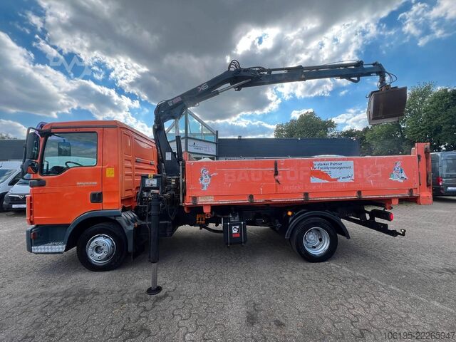 Other MAN TGL 12.220*3-Seiten KIpper+HIAB 077BS-2 DUO KRAN
