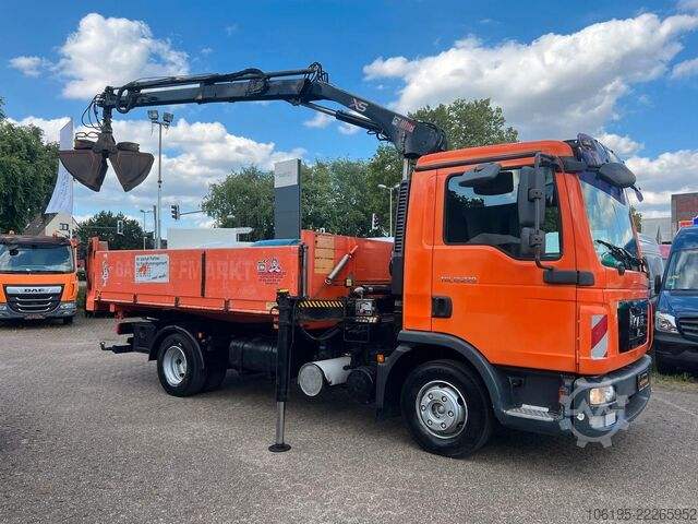 Other MAN TGL 12.220*3-Seiten KIpper+HIAB 077BS-2 DUO KRAN