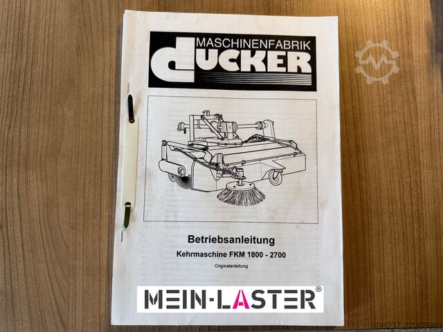 Other UNIMOG Dücker FKM 2400 Kehrmaschine mit 2?x Wassertank