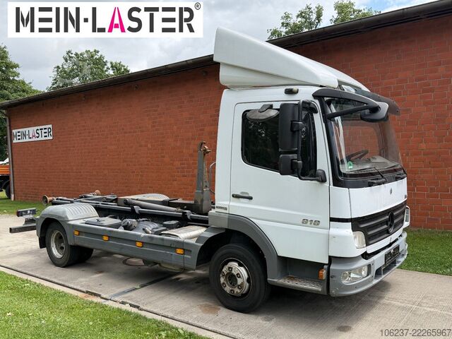 Tipper van MERCEDES-BENZ 818 Abroller City Container