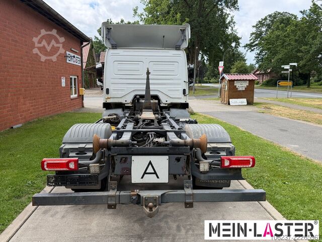 Tipper van MERCEDES-BENZ 818 Abroller City Container
