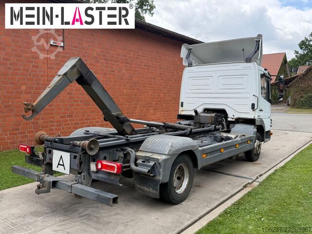 Tipper van MERCEDES-BENZ 818 Abroller City Container