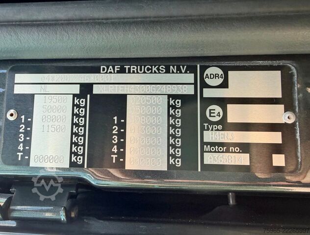 Standard tractor unit DAF XF 530 SSC INTARDER - RETARDER 2x TANKS FULL OPT