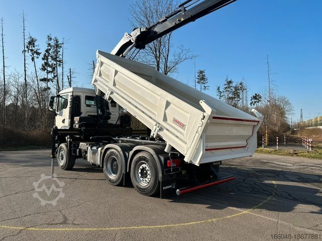 Other MAN TGS 28.440 6x4-4/3-Seiten- Kipper / Hiab 228-6
