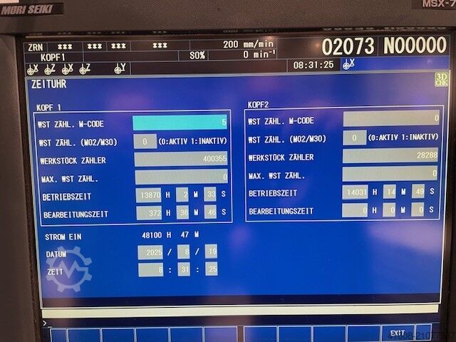 CNC-Dreh- und Fräszentrum MORI-SEIKI NT 4300DCG/1500SZ