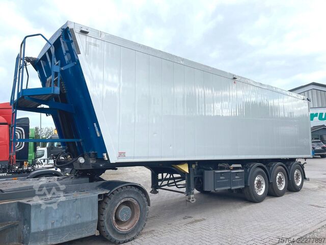 Tipper semitrailer KEMPF ca. 55m³ Kippauflieger / Kombitür / Alufelgen