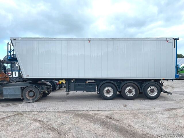 Tipper semitrailer KEMPF ca. 55m³ Kippauflieger / Kombitür / Alufelgen