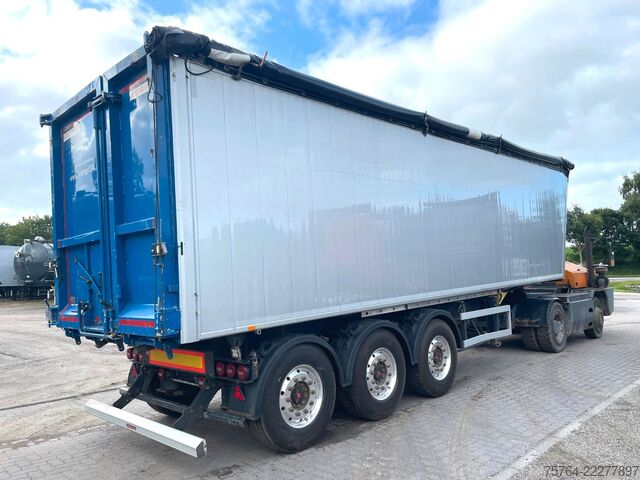 Tipper semitrailer KEMPF ca. 55m³ Kippauflieger / Kombitür / Alufelgen