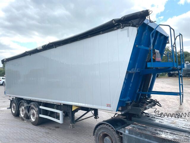 Tipper semitrailer KEMPF ca. 55m³ Kippauflieger / Kombitür / Alufelgen