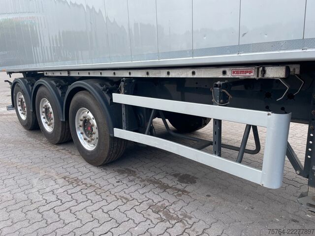 Tipper semitrailer KEMPF ca. 55m³ Kippauflieger / Kombitür / Alufelgen