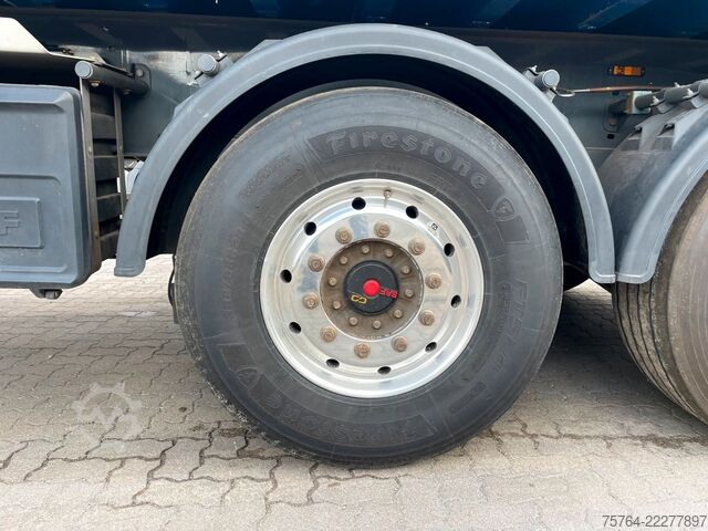 Tipper semitrailer KEMPF ca. 55m³ Kippauflieger / Kombitür / Alufelgen