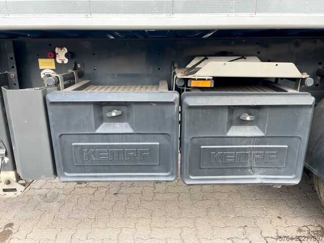 Tipper semitrailer KEMPF ca. 55m³ Kippauflieger / Kombitür / Alufelgen