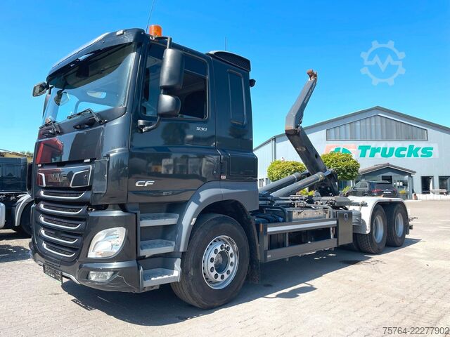 Roll-off tipper truck DAF CF 530 / Meiller RS 21.65 mit Funk / 6x4