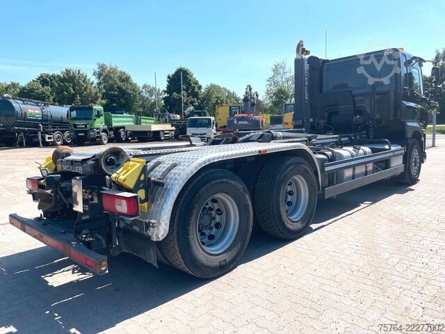 Roll-off tipper truck DAF CF 530 / Meiller RS 21.65 mit Funk / 6x4