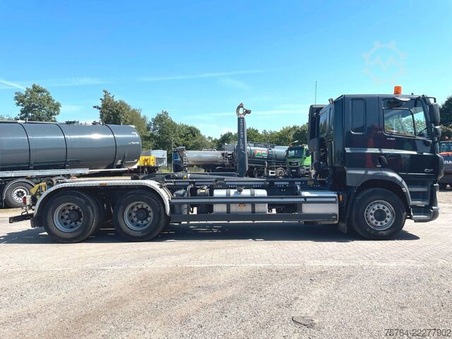 Roll-off tipper truck DAF CF 530 / Meiller RS 21.65 mit Funk / 6x4