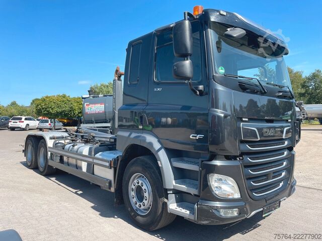 Roll-off tipper truck DAF CF 530 / Meiller RS 21.65 mit Funk / 6x4