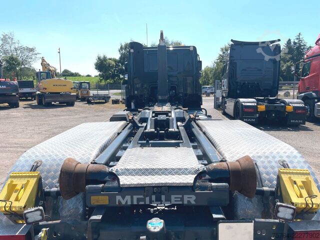Roll-off tipper truck DAF CF 530 / Meiller RS 21.65 mit Funk / 6x4