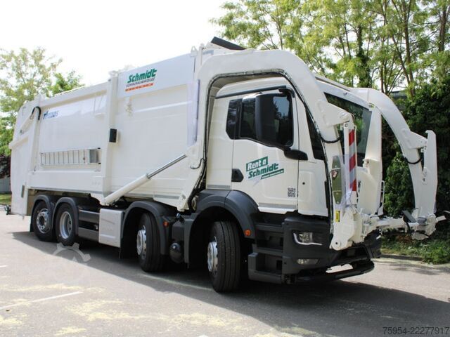 Garbage truck MAN TGS 35.470 8x2-6 BL / EHP 7000