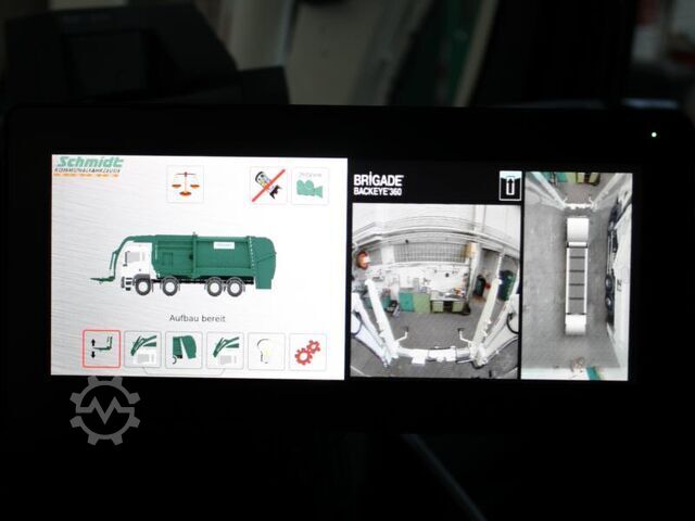 Garbage truck MAN TGS 35.470 8x2-6 BL / EHP 7000