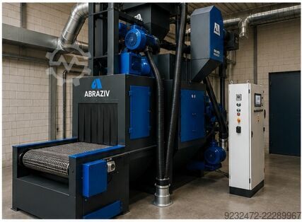 Wire mesh belt shot blasting machine ABRAZIV Drahtgurtstrahlanlage ABRAZIV RB-600 AH4