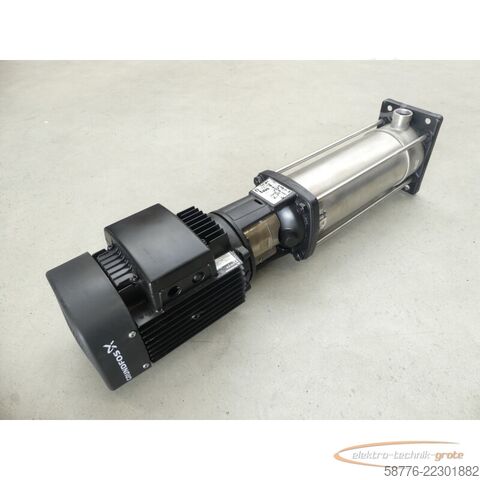 Komponente Grundfos CRN3-19 A-P-G-V-HQQV Pumpe mit MG90SB2-24FT115-H3 --