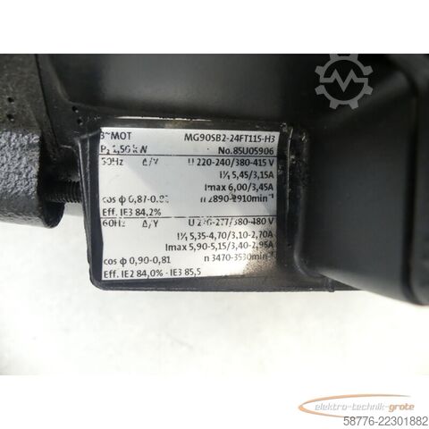 Komponente Grundfos CRN3-19 A-P-G-V-HQQV Pumpe mit MG90SB2-24FT115-H3 --