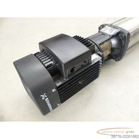 Komponente Grundfos CRN3-19 A-P-G-V-HQQV Pumpe mit MG90SB2-24FT115-H3 --